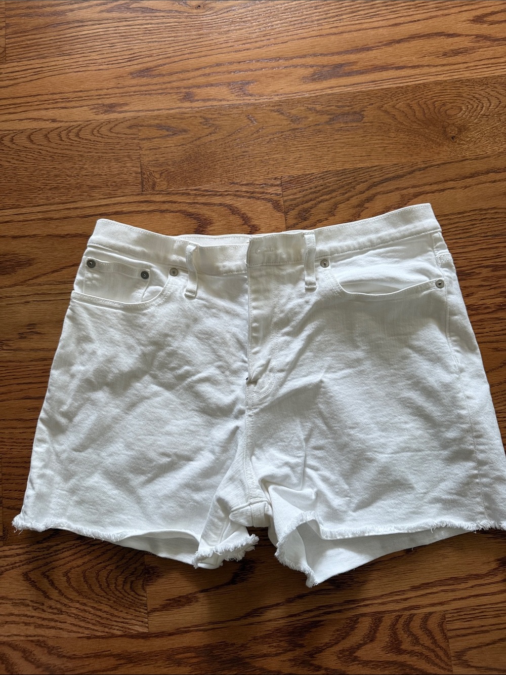 Madewell White Denim Jeans